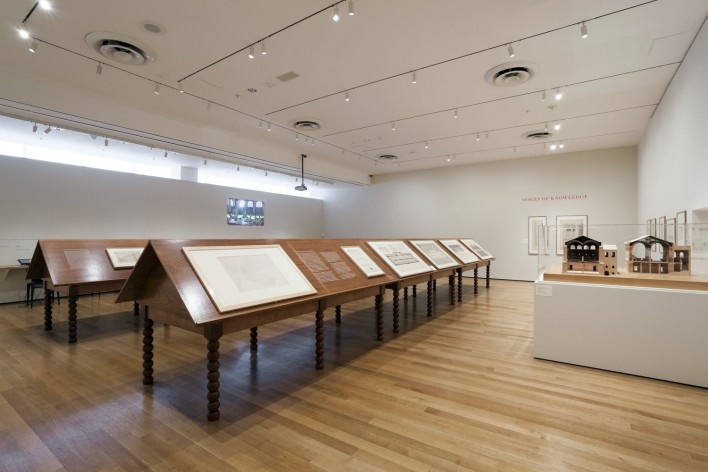 Exposição Henri Labrouste: Structure Brought To Light. MoMA, Nova York, 2013<br />Foto Jonathan Muzikar  [© The Museum of Modern Art, New York]