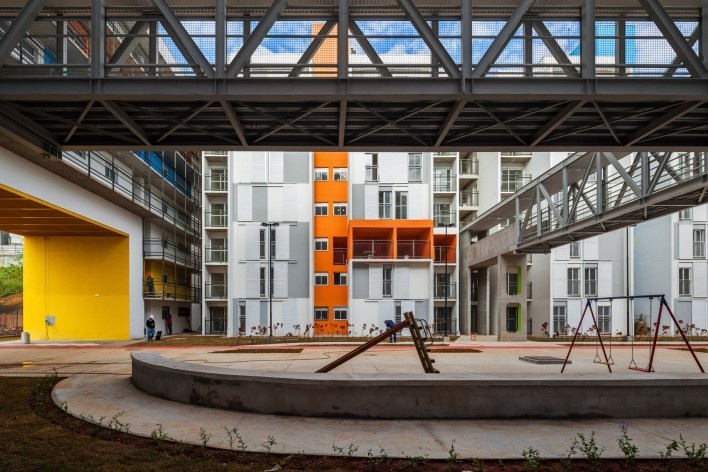 Conjunto Habitacional Heliopolis<br />Foto Nelson Kon 
