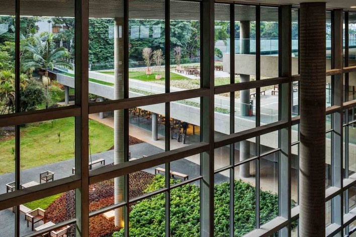 Sede Natura São Paulo – NASP, São Paulo, 2017. Arquitetos Lilian Dal Pian e Renato Dal Pian<br />Foto Nelson Kon 