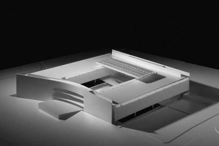 Vista da maquete<br />Imagem do autor do projeto 