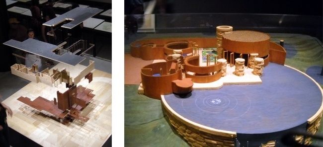 Maquetes da Casa Jacobs, Madison<br />Foto Ana Tagliari e Wilson Florio 
