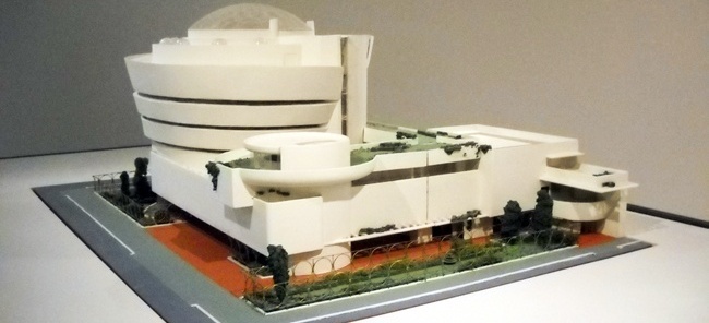 Maquete do Museu Guggenheim<br />Foto Ana Tagliari e Wilson Florio 