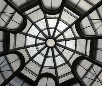 Cúpula do Museu Guggenheim, Nova York<br />Foto Ana Tagliari e Wilson Florio 