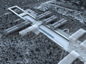 Maquete eletronica da esplanada<br />Imagens dos autores do projeto 