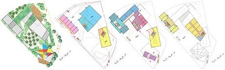 Equipamentos de usos cultura, educacional, comercial e de serviços como um dos novos sub-centros do bairro – planta baixa<br />Imagem do autor do projeto 