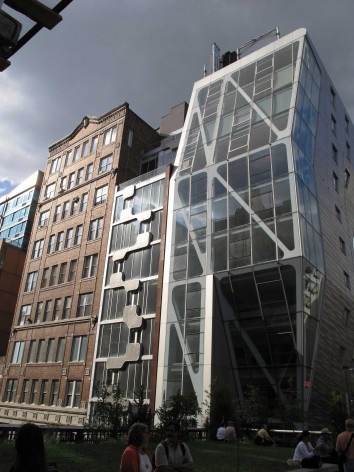 Novos prédios construídos no eixo da High Line, Chelsea<br />foto Roberto Segre 