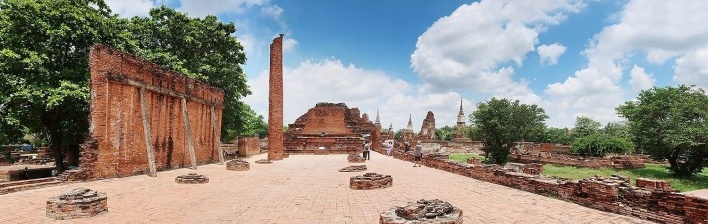 Templo de Wat Mahathat, Birmânia<br />Foto Victor Hugo Mori 