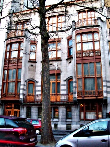 Bruxelas, Hôtel particulier projetado por Horta. Janeiro de 2009<br />Foto Adson Bozzi 