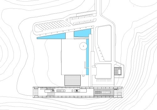Planta mezanino<br />Desenho escritório 