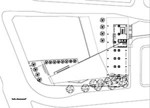 Planta térreo<br />Imagem dos autores do projeto 