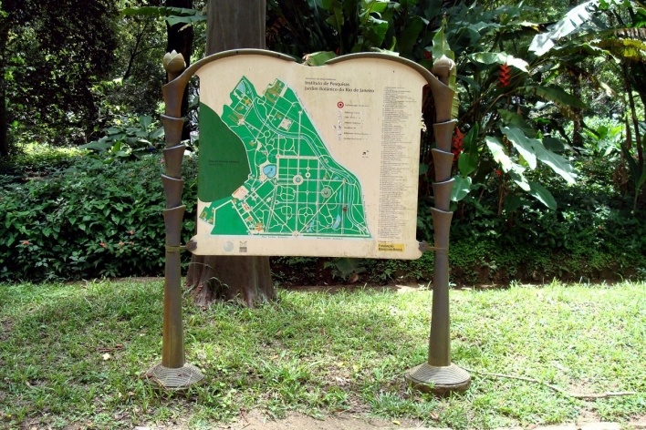 Planta do Jardim Botânico