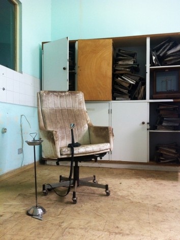 Ala abandonada do Complexo Hospitalar do Juquery<br />Foto Abilio Guerra 