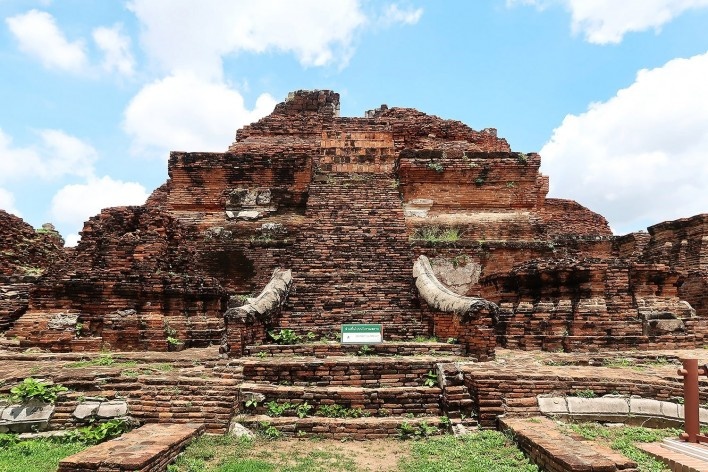 Templo de Wat Mahathat, Birmânia<br />Foto Victor Hugo Mori 