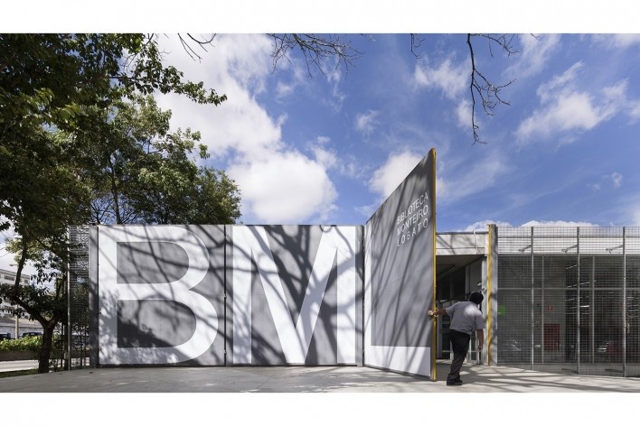 Renovação da Biblioteca Monteiro Lobato, croquis de concepção do projeto. São Bernardo do Campo SP Brasil, 2014. Arquitetos Marta Moreira e Milton Braga / MMBB Arquitetos<br />Foto Federico Cairoli 