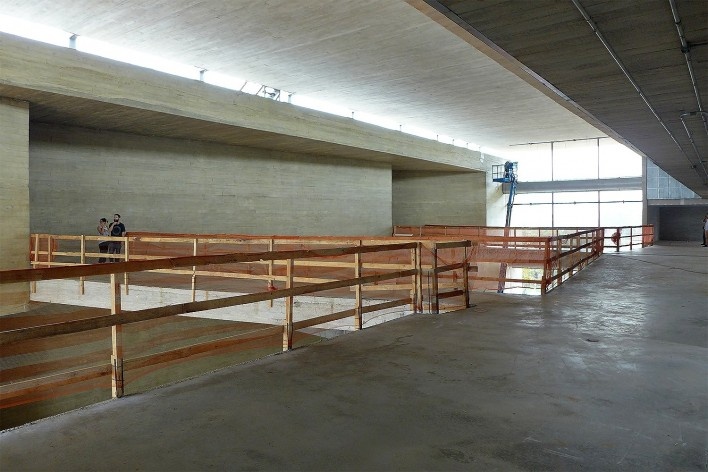 Museu do Trabalho e do Trabalhador, obras, São Bernardo do Campo. Escritório Brasil Arquitetura<br />Imagem divulgação  [Brasil Arquitetura]