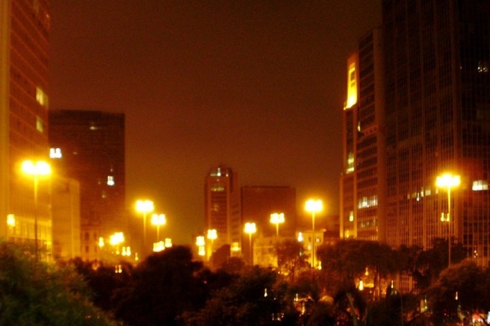 Virada Cultural, Vale do Anhangabaú<br />Foto Abilio Guerra 