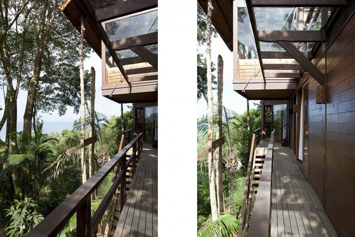 Casa do Felix, Praia do Felix, Ubatuba SP, arquiteto Silvio Sant’Anna<br />Foto Fran Parente 