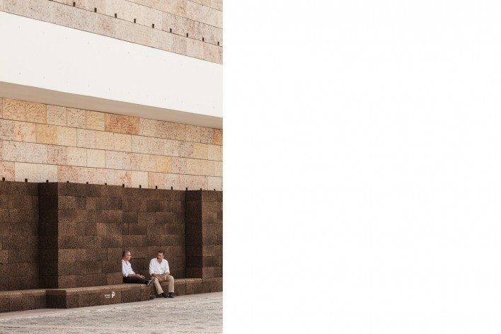 Uma praça no verão, José Neves
<br />Foto Francisco Nogueira 