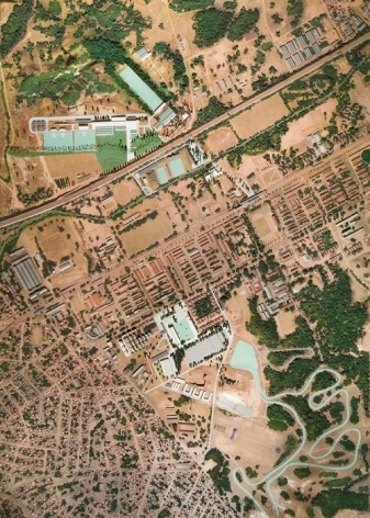 Maquete de implantação<br />Imagem dos autores do projeto 