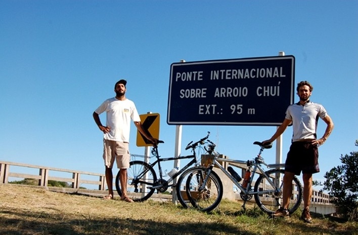 Na fronteira com o Uruguai