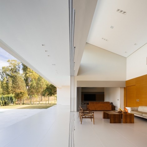 Residência FJR, Marília SP Brasil, 2018. Arquitetos Alfredo Ramos e Silvia Siscar/ Trí Arquitetura<br />Foto Pedro Kok 