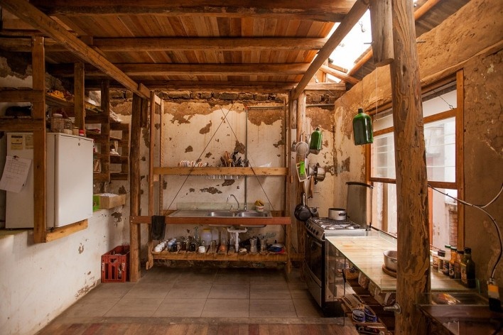Casa en Construcción, Quito, Ecuador, 2014. Al Borde<br />Foto Raed Gindeya 