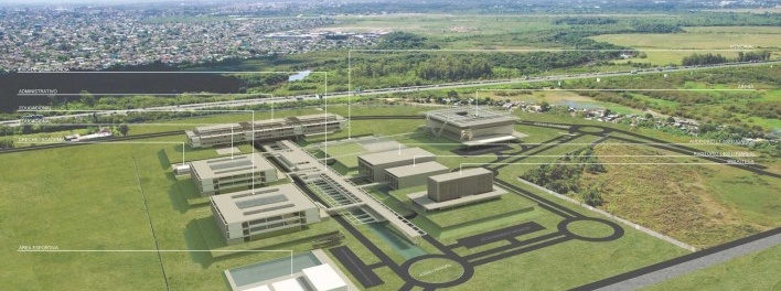 Sistema Fecomércio‐RS, vista aérea. Guilherme Mendes Lima e equipe, menção honrosa, 2011