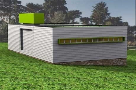 Perspectiva externa<br />Imagem dos autores do projeto 