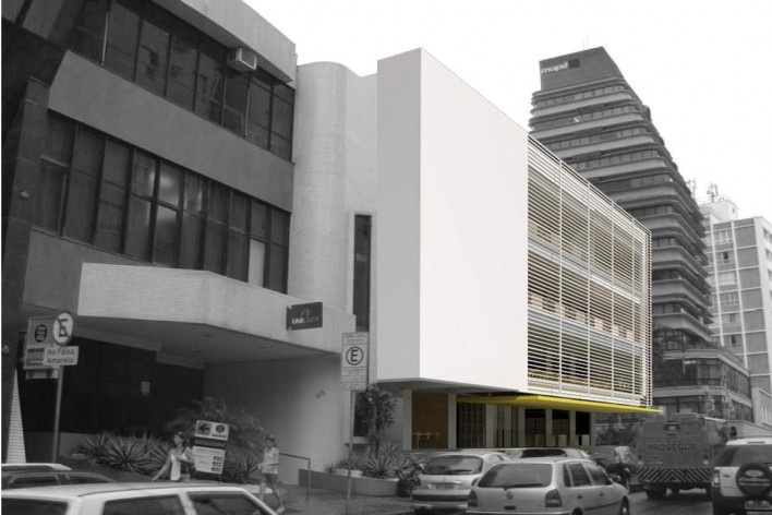 Perspectiva externa<br />Imagem dos autores 