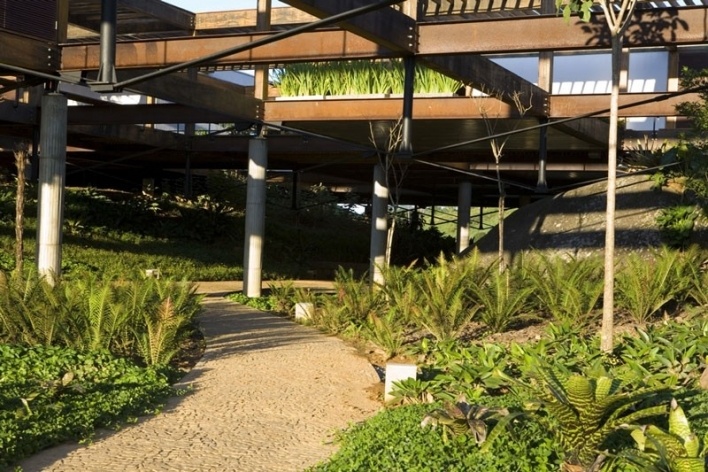 Casa Grelha, Serra da Mantiqueira SP. Forte, Gimenes & Marcondes Ferraz Arquitetos, 2007<br />Foto Leonardo Finotti 