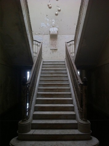 Hospital e Maternidade Matarazzo, exposição particular<br />Foto Abilio Guerra 