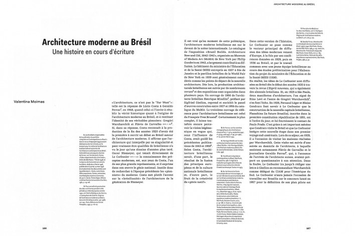 Páginas do catálogo da exposição Modernités Plurielles 1905-1970, Centre Pompidou, MNAM-CCI, Paris, de outubro de 2013 a fevereiro de 2015 [© Centre Pompidou, MNAM-CCI]