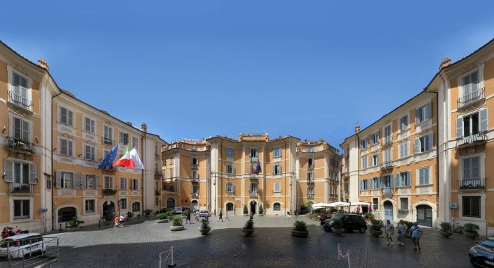 Piazza di Sant'Ignazio, Roma, Itália<br />Foto Victor Hugo Mori 
