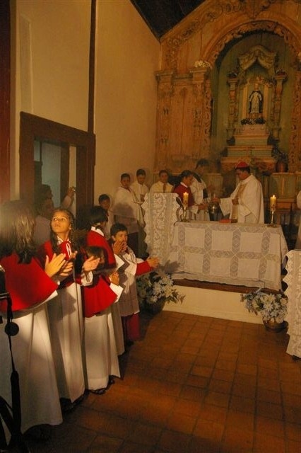 Interior de igreja, Pilar de Goiás GO<br />Foto Marco Antônio Galvão 