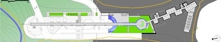 Planta nível passarela - nível + 456