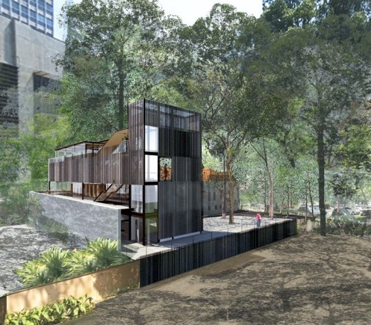 Museu da Diversidade Sexual, museu e parque. Hereñú + Ferroni Arquitetos, 2014<br />Imagem divulgação 