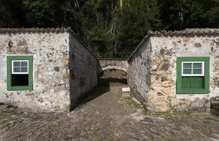 Fortaleza de Santo Antônio, Ilha de Ratón Grande, Florianópolis<br />Foto Ronaldo Azambuja 