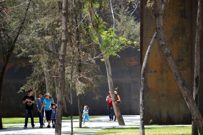 Memorial to Victims of Violence in Mexico National<br />Photo Luby Springall 