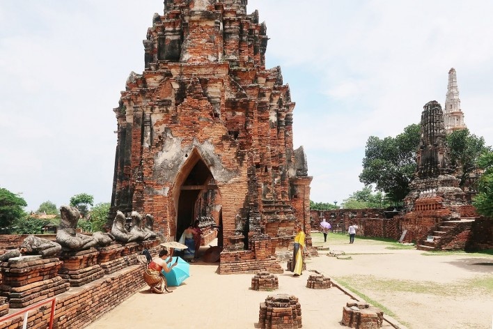 Templo de Wat Chai Watthanaram, Birmânia<br />Foto Victor Hugo Mori 