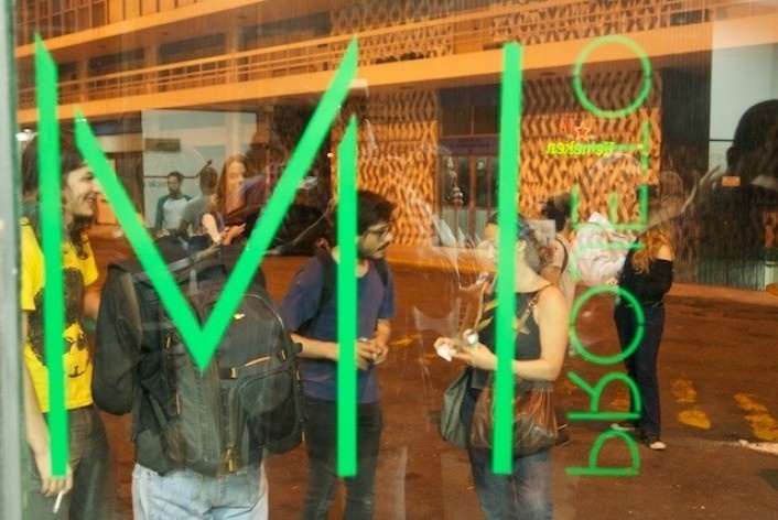Exposição Projeto Imóvel no edifício Copan, curadoria de Alessandra Terpins<br />Foto Frans Kemper 