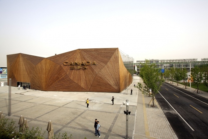 Canadian pavillion in Expo Shanghai 2010. Saia Barbarese Topouzanov architectes<br />Photo Patrick Alleyn  [V2com]
