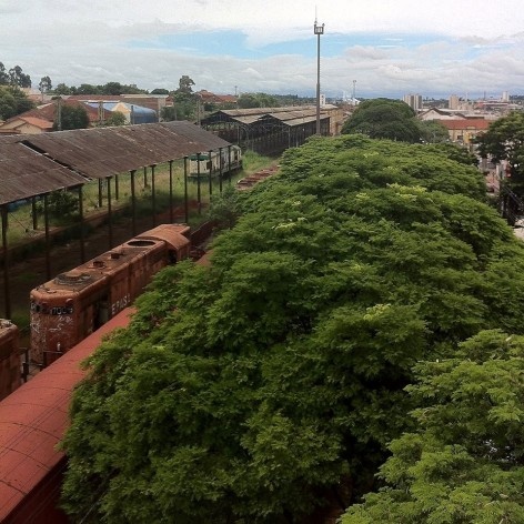 Gare desativada, área central, Araraquara<br />Foto Abilio Guerra 