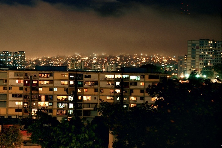Paisagem noturna<br />Foto Iatã Canabrava  [Exposição Uma outra cidade]