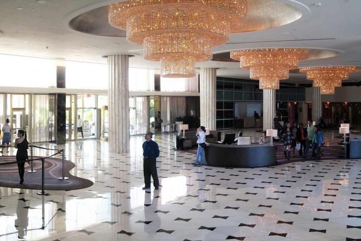 Hotel Fontainebleu, Miami<br />Foto Victor Hugo Mori 