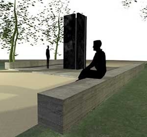 Monumento – Perspectiva<br />Imagem dos autores do projeto 