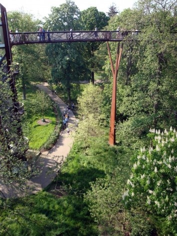 Kew Gardens, Xstrata Walkway Treetop, Londres<br />Foto Francine Sakata 