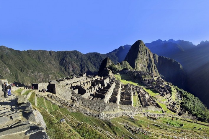 Alexandrina Mori em Machu Picchu, Cuzco, Peru, 2014<br />Foto Victor Hugo Mori 