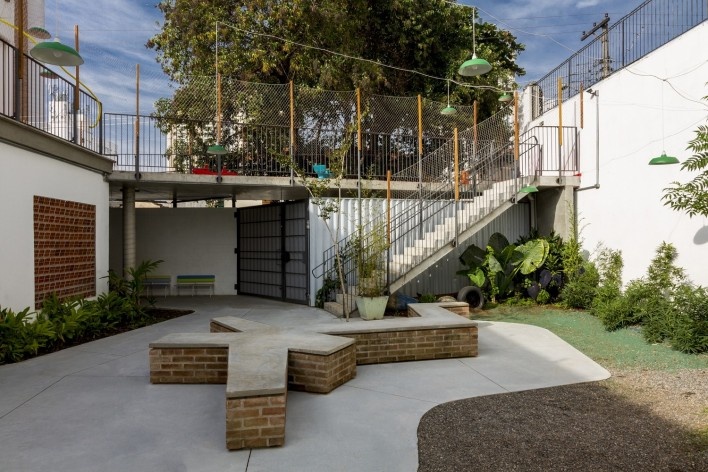 Wish School, São Paulo SP Brasil, 2016. Arquitetos Alexandre Gervásio, Erico Botteselli, Lucas Thomé e Pedro de Bona / Grupo Garoa Arquitetos Associados<br />Foto/Photo Pedro Napolitano Prata 