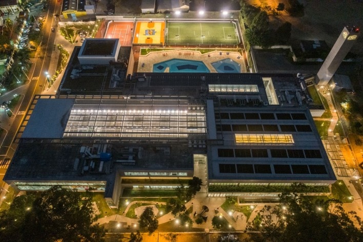 Sesc Guarulhos, Guarulhos, 2019. Arquitetos Lilian Dal Pian e Renato Dal Pian / Dal Pian Arquitetos<br />Foto Pedro Mascaro / Sesc SP 