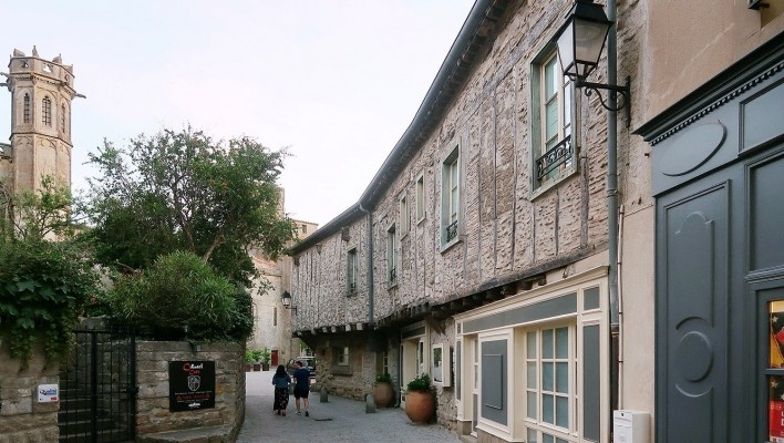 Ruas de Carcassonne, França<br />Foto Victor Hugo Mori 